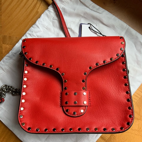 Rebecca minkoff midnighter mini carnation red NWT - Picture 5 of 9